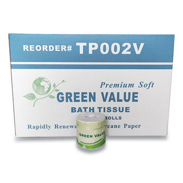 GEN Two-ply Bath Tissue, Septic Safe, White, 420 Sheets-roll, 96 Rolls-carton freeshipping - TVN Wholesale